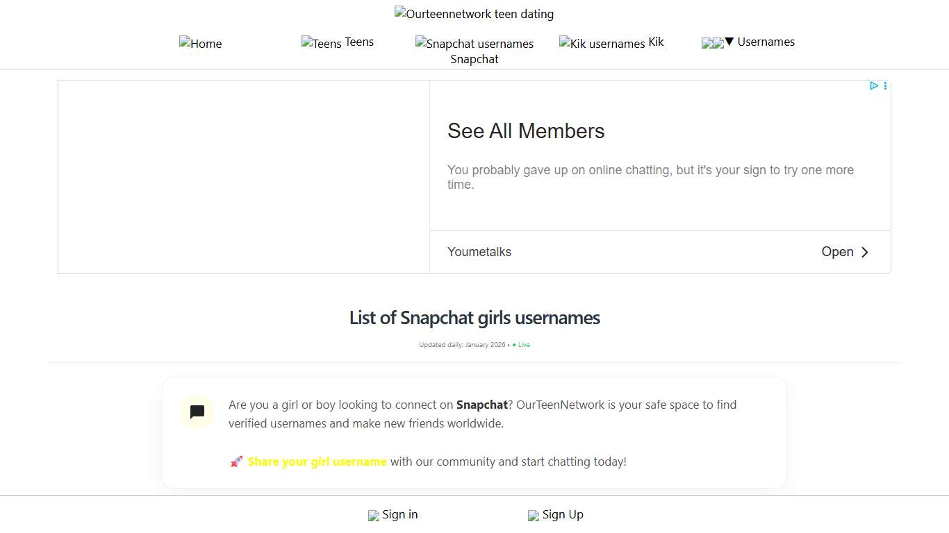 7875 Active Snapchat girls usernames (2026 List)